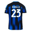 Original Fußballtrikot Inter Mailand Barella 23 Heimtrikot 2023-24 Für Herren